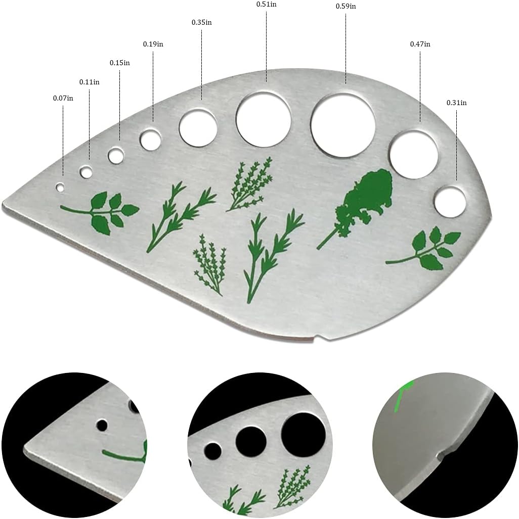Herb Stripper Stainl Steel Kitchen Herb Leaf Stripping Tool Kitchen
