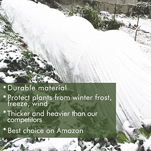 image for punada Premium Plant Covers Freeze Protection 8Ft x 24Ft Reusable Plan