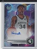 Xavier Booker 2023 Bowmans Best University Michigan St Refractor Auto #d 7/125 - Sports Memorabilia