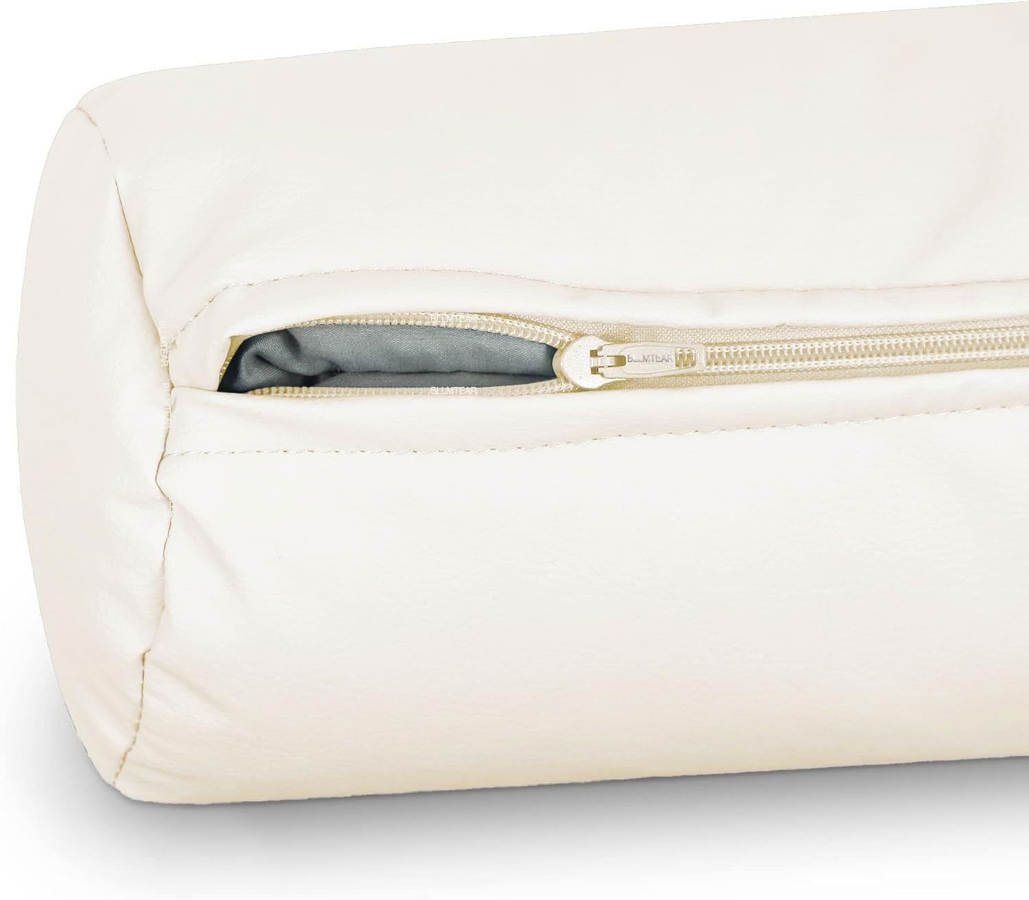 Waterproof Neck Roll Pillow Case Cover Only - Cervical Pillowcovers with Zipper Cylinder Soft Bolster Pillowcases for Cylindrical Cushion(A,50x15cm/20x6")