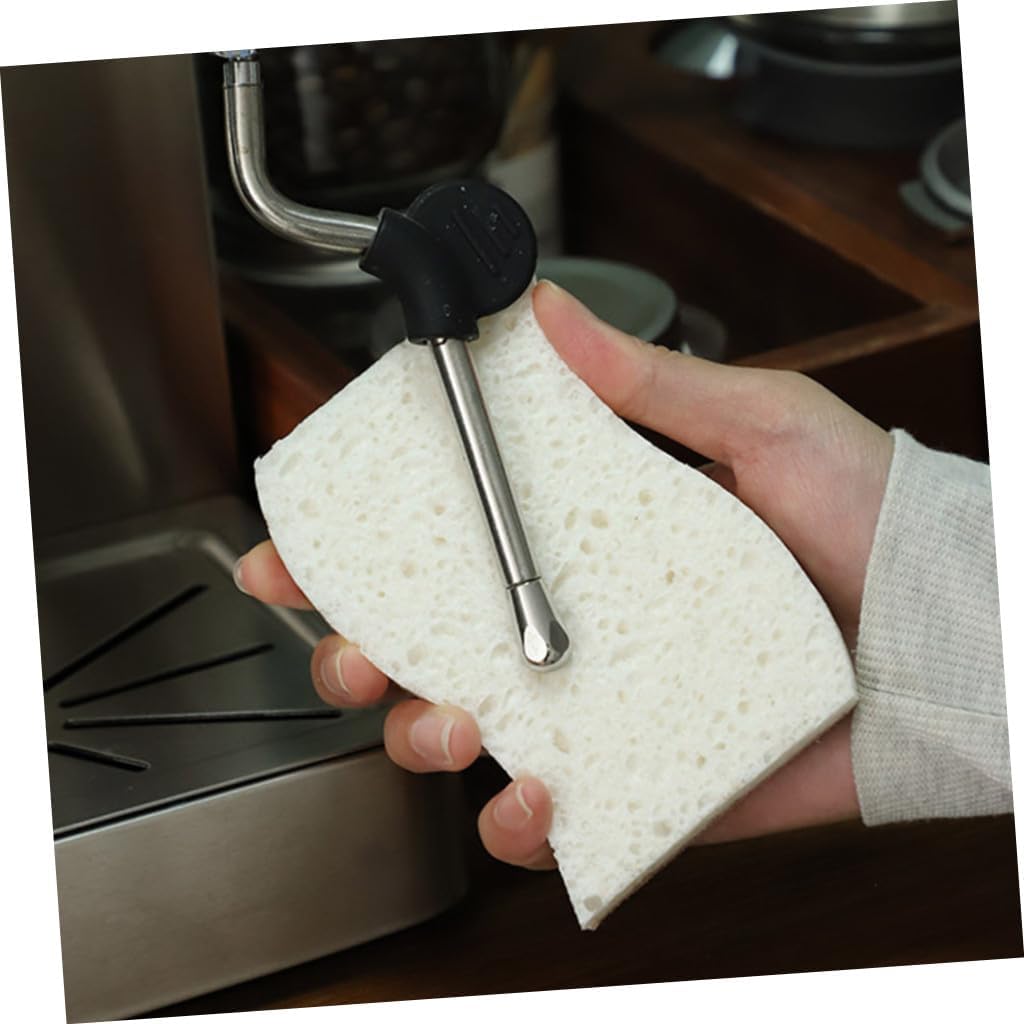 Ciieeo 12pcs Natural Wood Kitchen Scrub Sponges Reusable Dish Cleaning Tools for Household Use Strong Absorption Multi-Purpose Sponges for Pots Dishes and Sinks