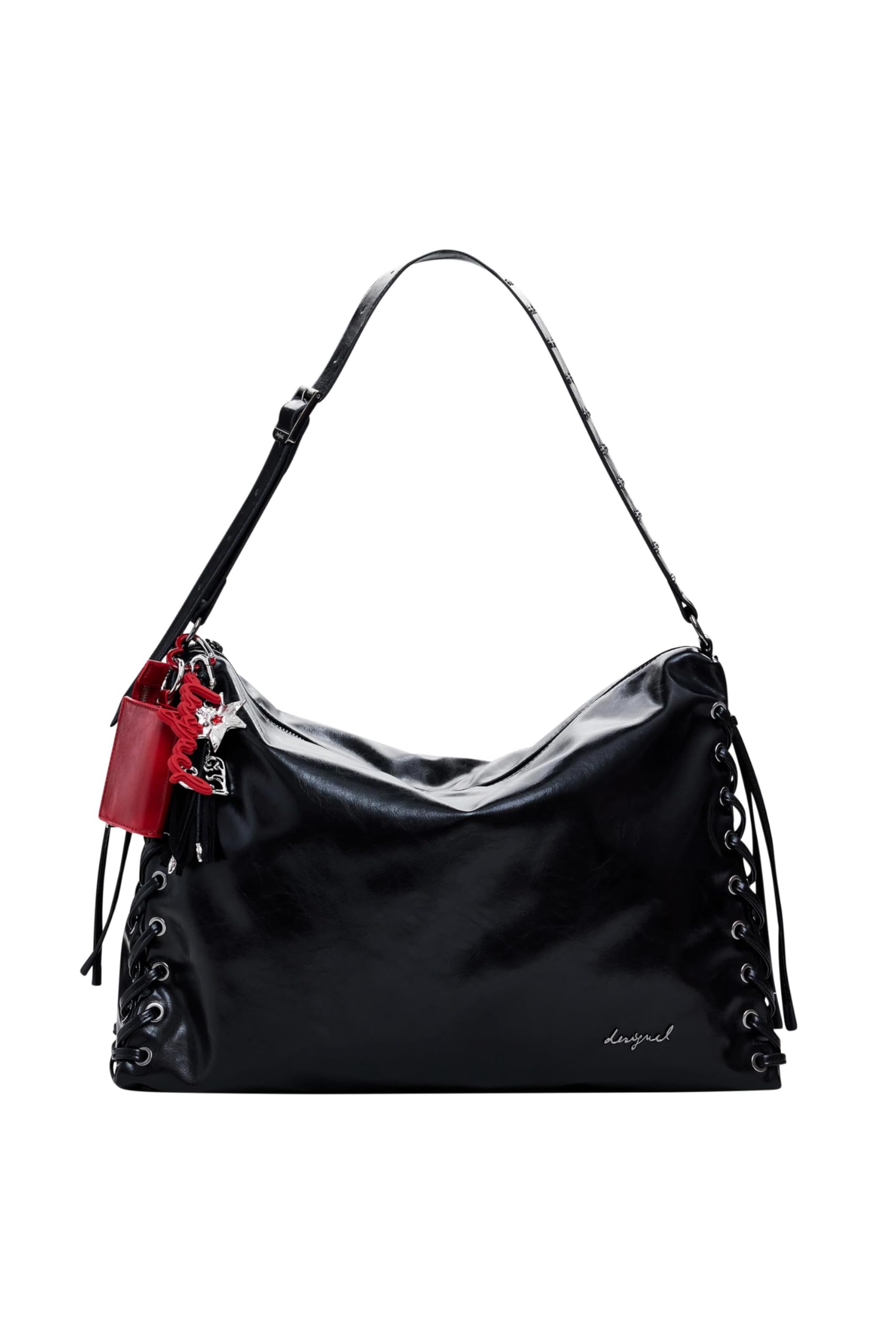 Desigual borsa a tracolla Galaxy Leiria Shoulder Bag Black nero