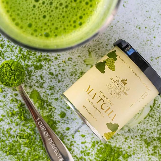 Té matcha en polvo 30 gramos en lata miniatura 5
