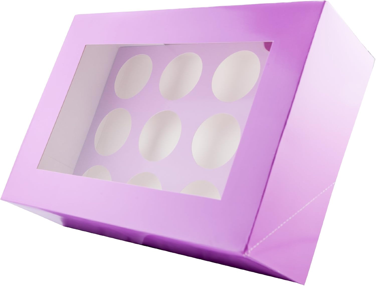 2 x 4" Deep Lilac Cupcake Box. Each Box Holds 12 Cupcake box Amazon