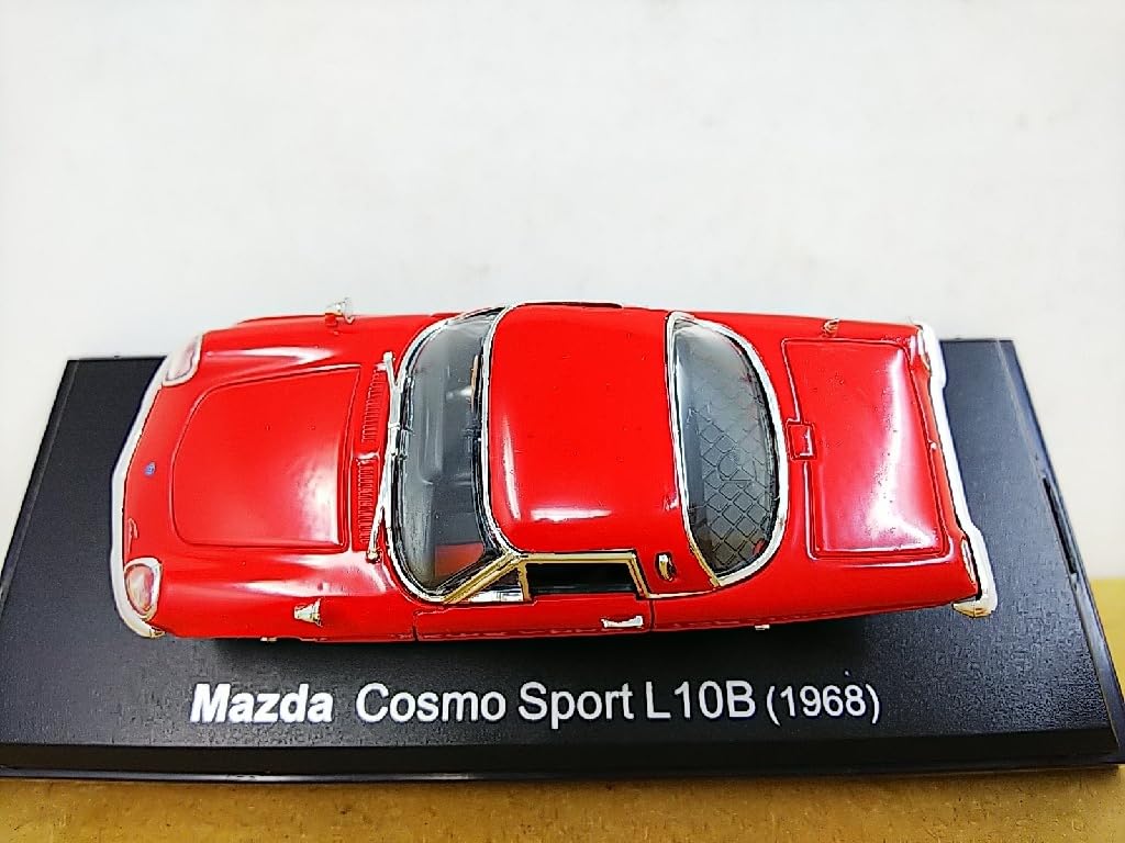 Amazon | □ アシェット 1/43 Mazda Cosmo Sport L10B(1968) 赤 マツダ
