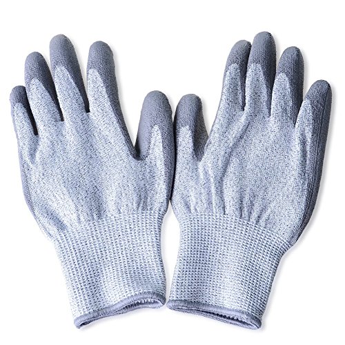 Maxfresh Pu Coated Cut Resistant Gloves, Non-Slip, Machine Launderable, Food-Grade, Ideal For Construction, Woodworking, Glass, Steel, Sheet Metal And Machinery Industry (Xxl) #TOP3