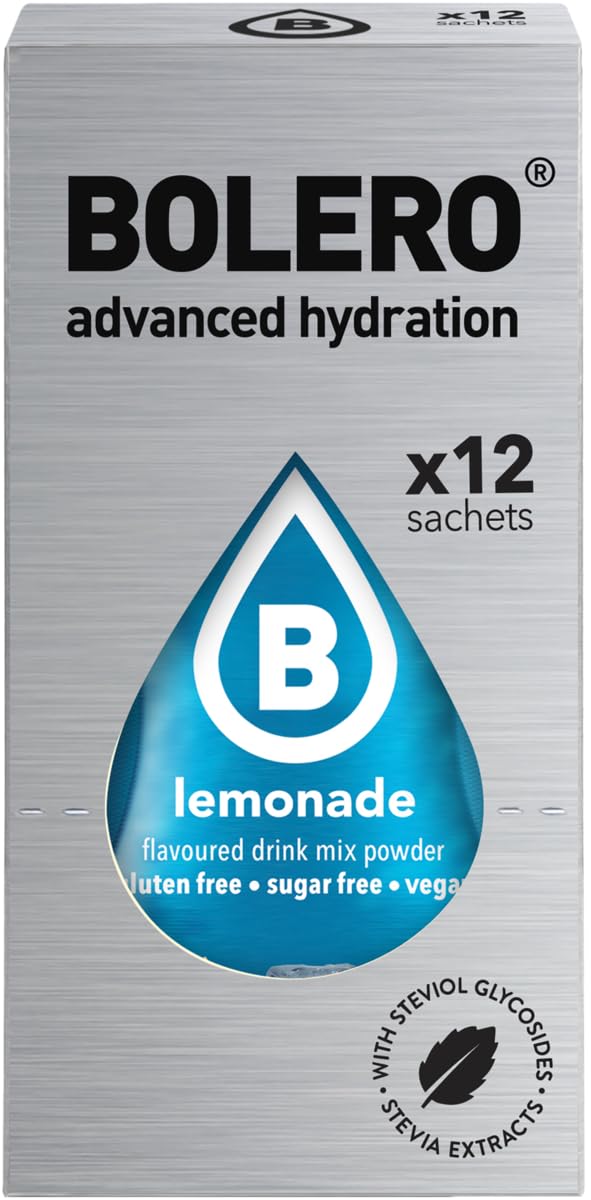 Bolero Drink Sticks White Grape, 12 Sticks to Mix with 500ml of Water (lemonade, 3g)