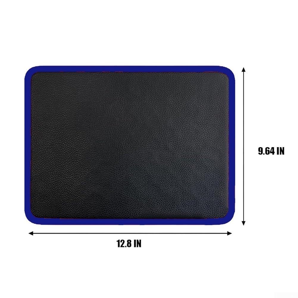 Lecreatekit Magnetische Lötmatte, hitzebeständig, antistatisch, Silikon, für Oberflächen für Leiterplatten, Reparaturschrauben, Organizer, 36 x 27,5 cm (A)