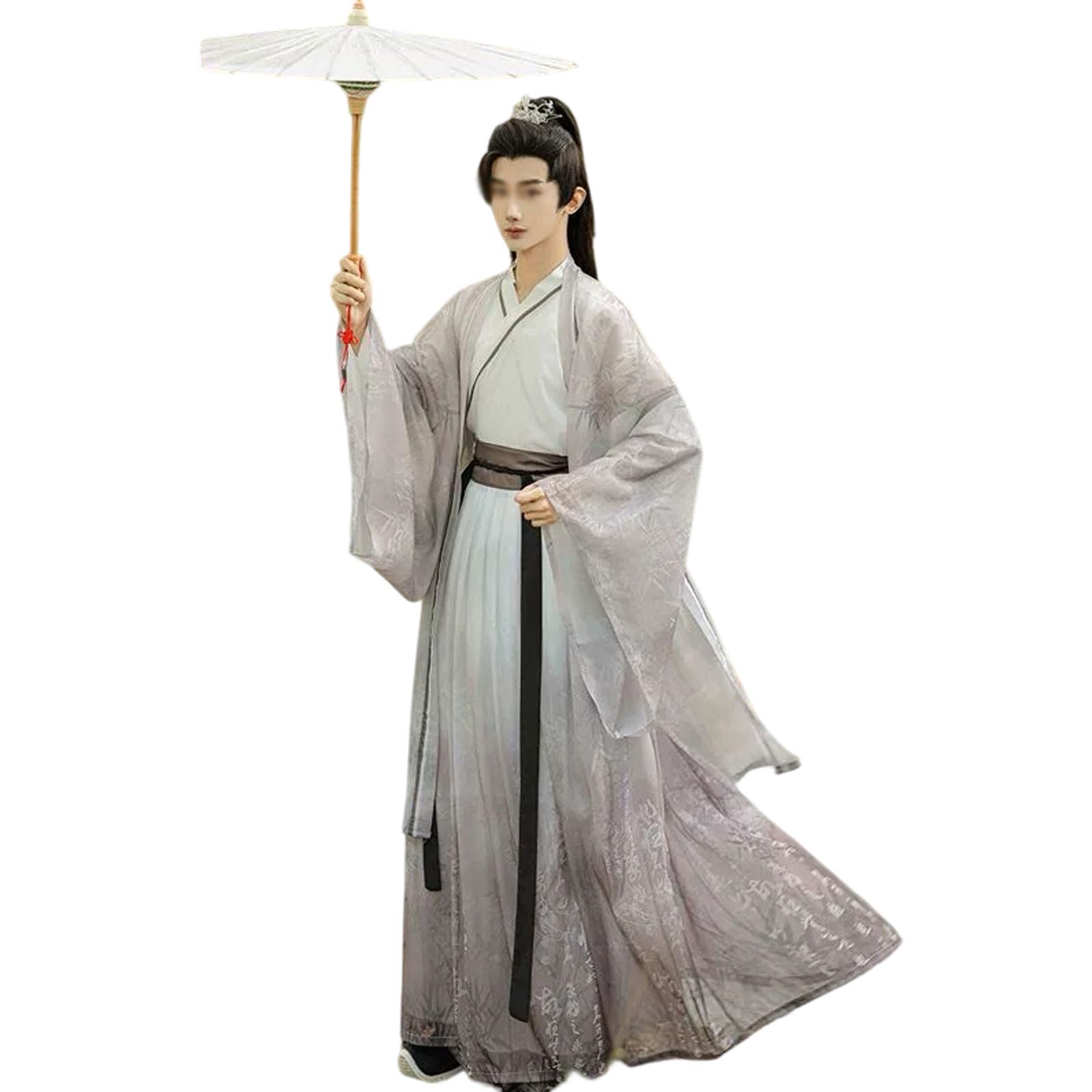 Hanfu costume traditionnel d'épée chinoise pour éviter les tissus rigides en cosplay