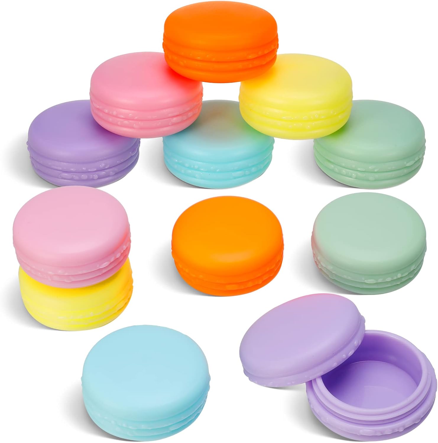 Firtink 12 Pack Travel Bottles Pots,10 ml Travel Pots for Toiletries