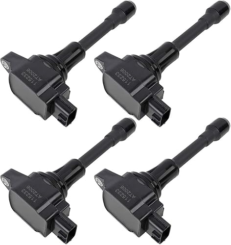 Miniatura 2 de SCITOO Paquete de bobinas de encendido para Suzuki Equator 2.5L 2009-2012 para Nissan Frontier 2.5L 2005-2019 UF509 22448EA000 juego de 4