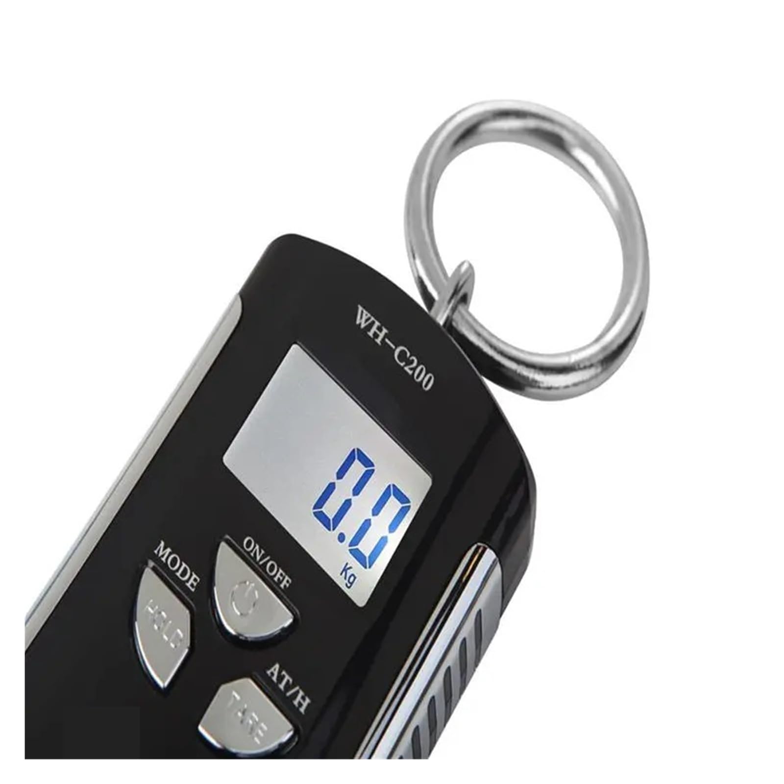 200kg 100g waga dźwigowa Heavy Duty elektroniczna cyfrowa hakowa ze stali nierdzewnej LCD Kg Lb pętla wisząca balansowa