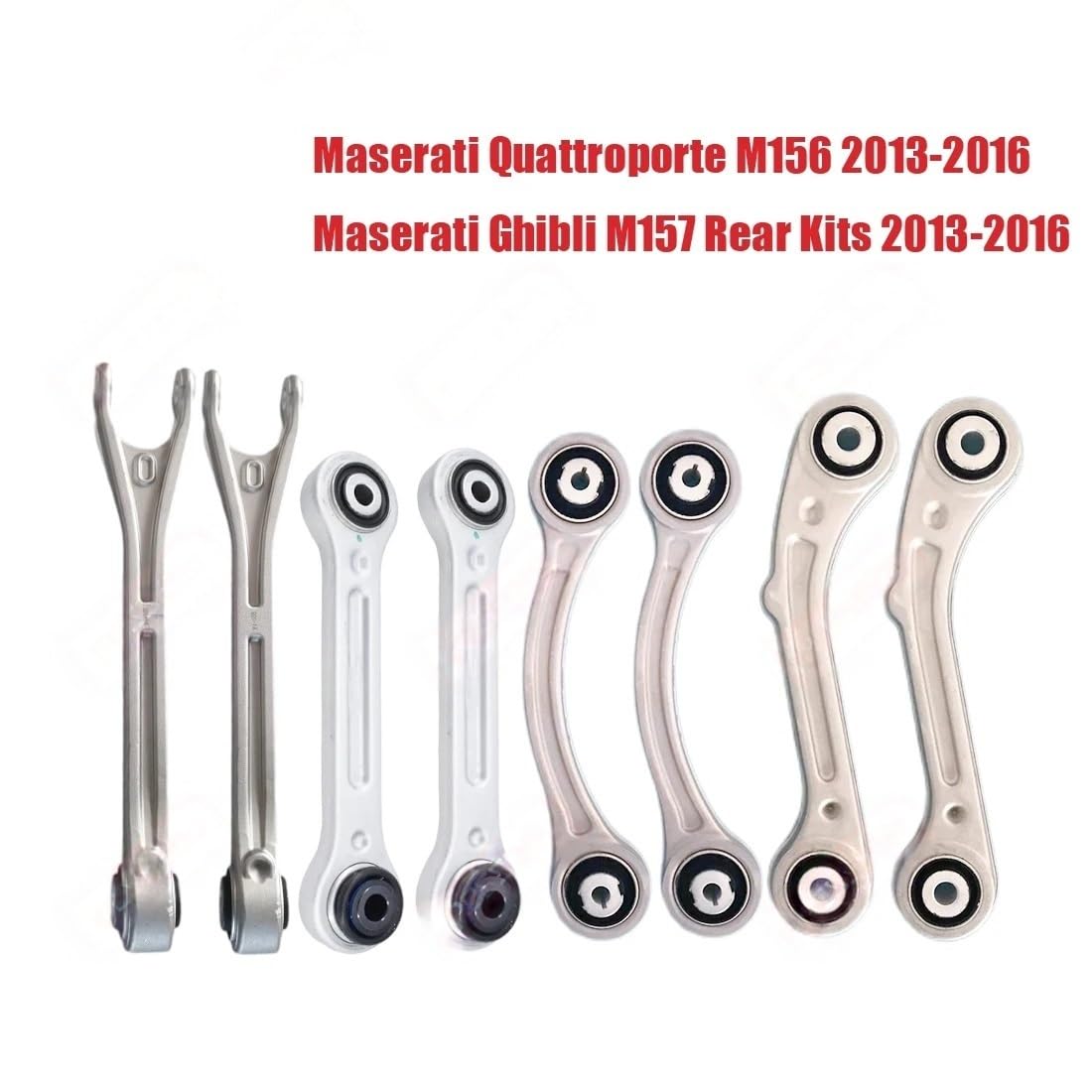 Zestawy wahaczy tylnego zawieszenia kompatybilne z Maserati Quattroporte M156 Maserati Ghibli M157 670007252 670007251(8 Pcs 2013-2016)