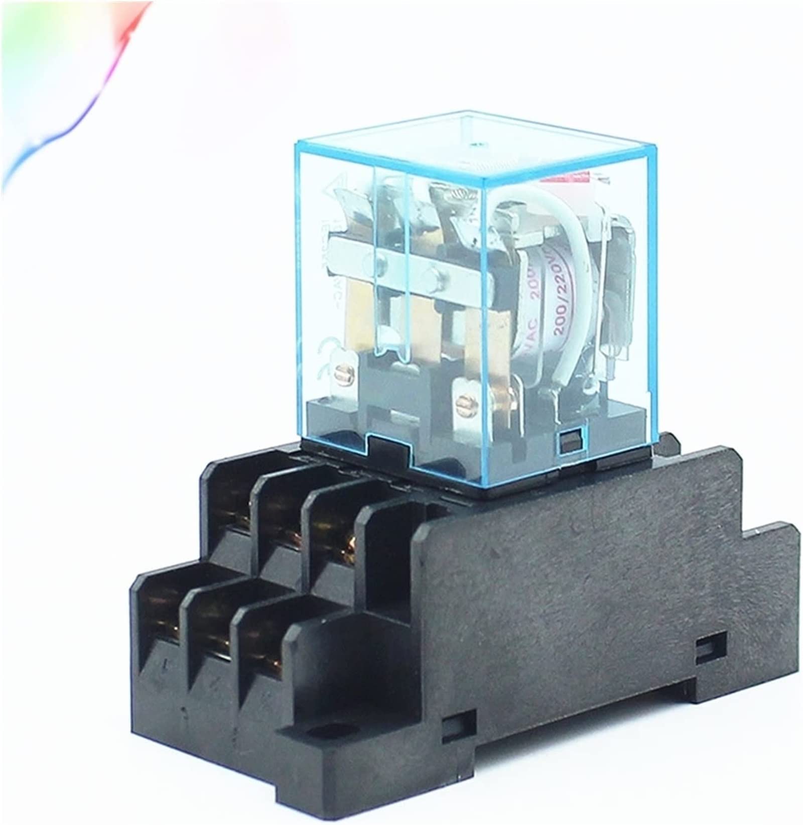 LKPEHTAGN Relay HH63P LY3NJ JQX-13F AC12V/AC24V/AC110V/AC220V 10A 11PIN
