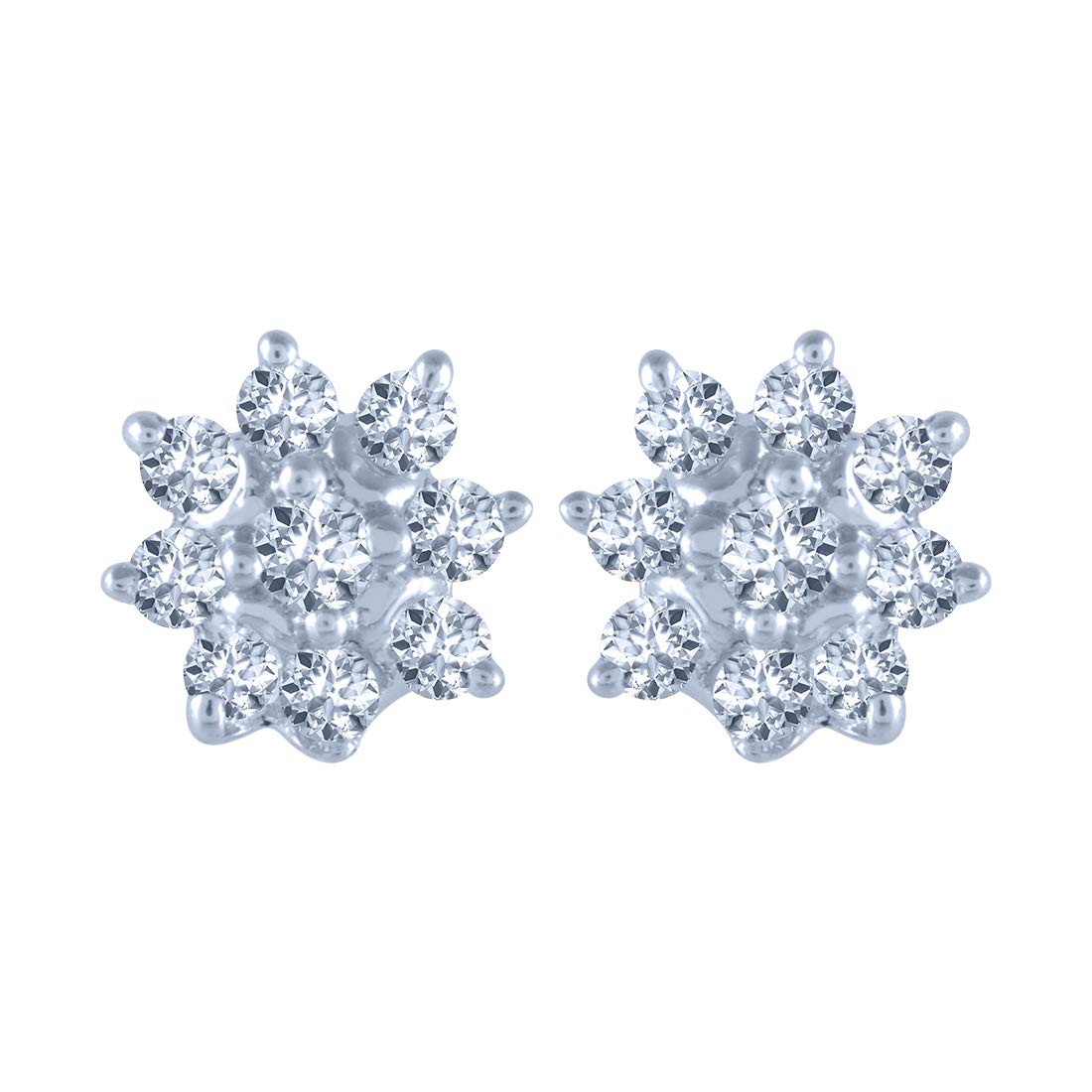 Gold and Diamond Stud Earrings for Women-image-33