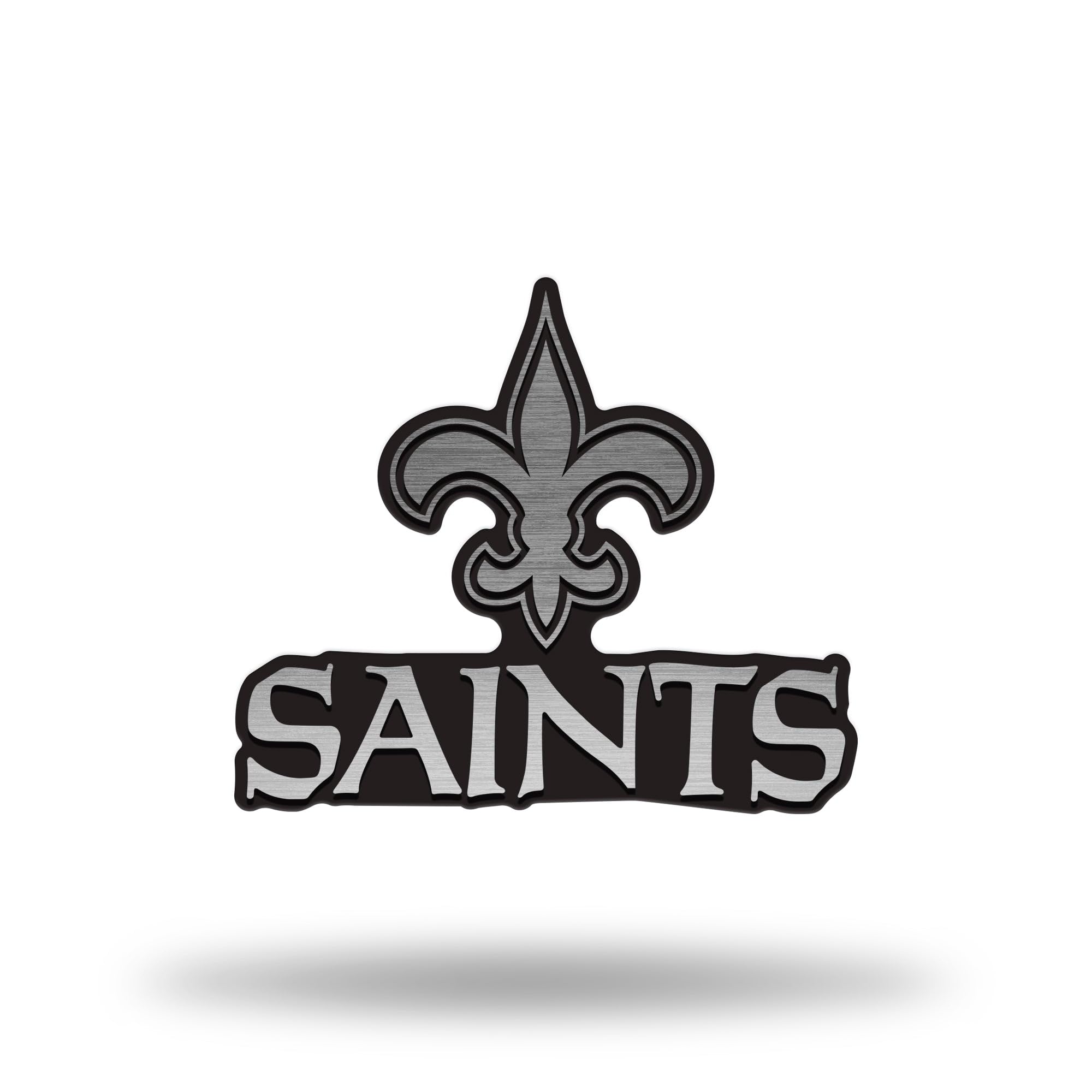 Rico AEM1301: Saints Antique Nickel Auto Emblem