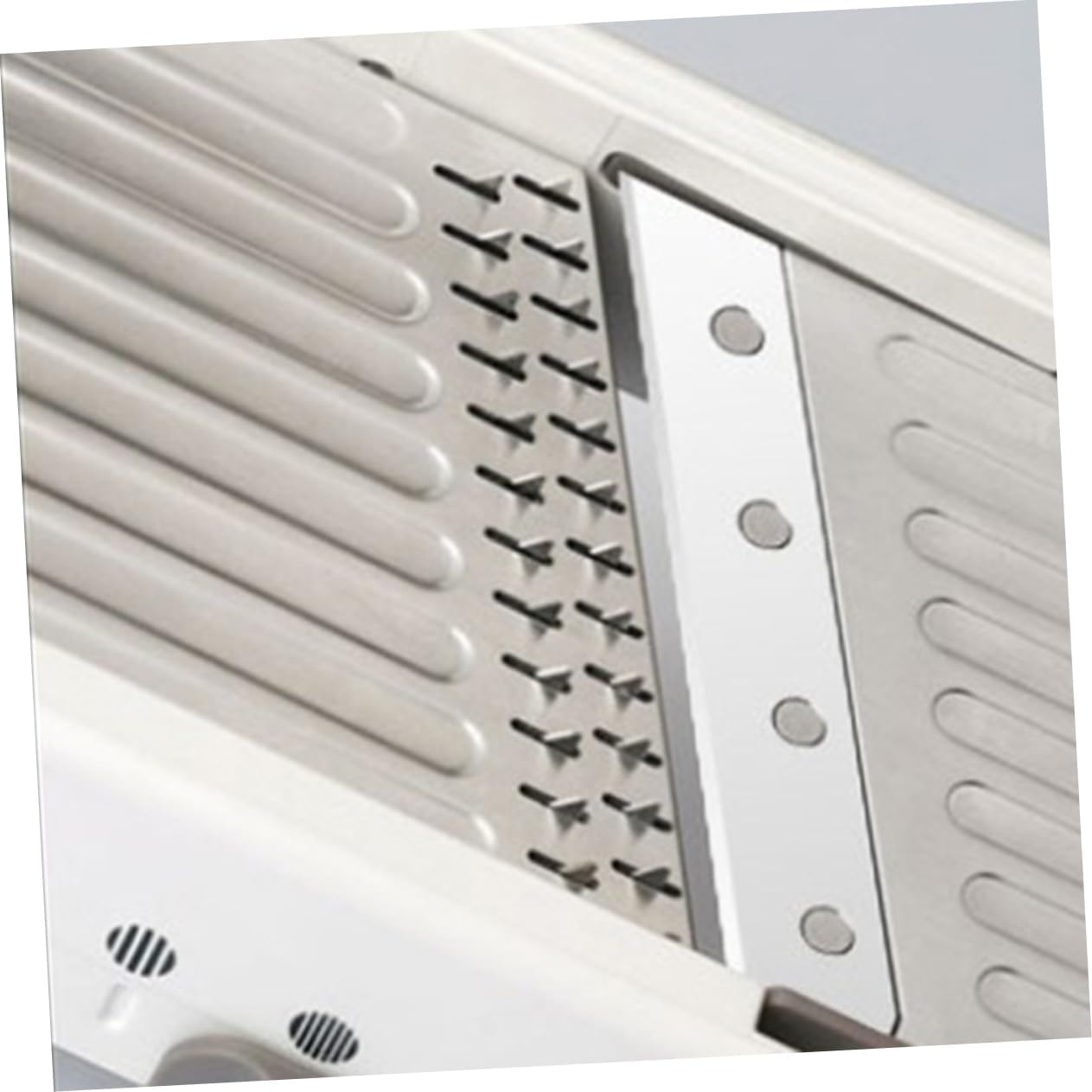 Cabilock Stainless Steel Vegetable Chopper Electric Vegetable Slicer Swift Grater Cheese Cutting Machine Dicer Chopper Interchangeable Ultra Barrel Drums