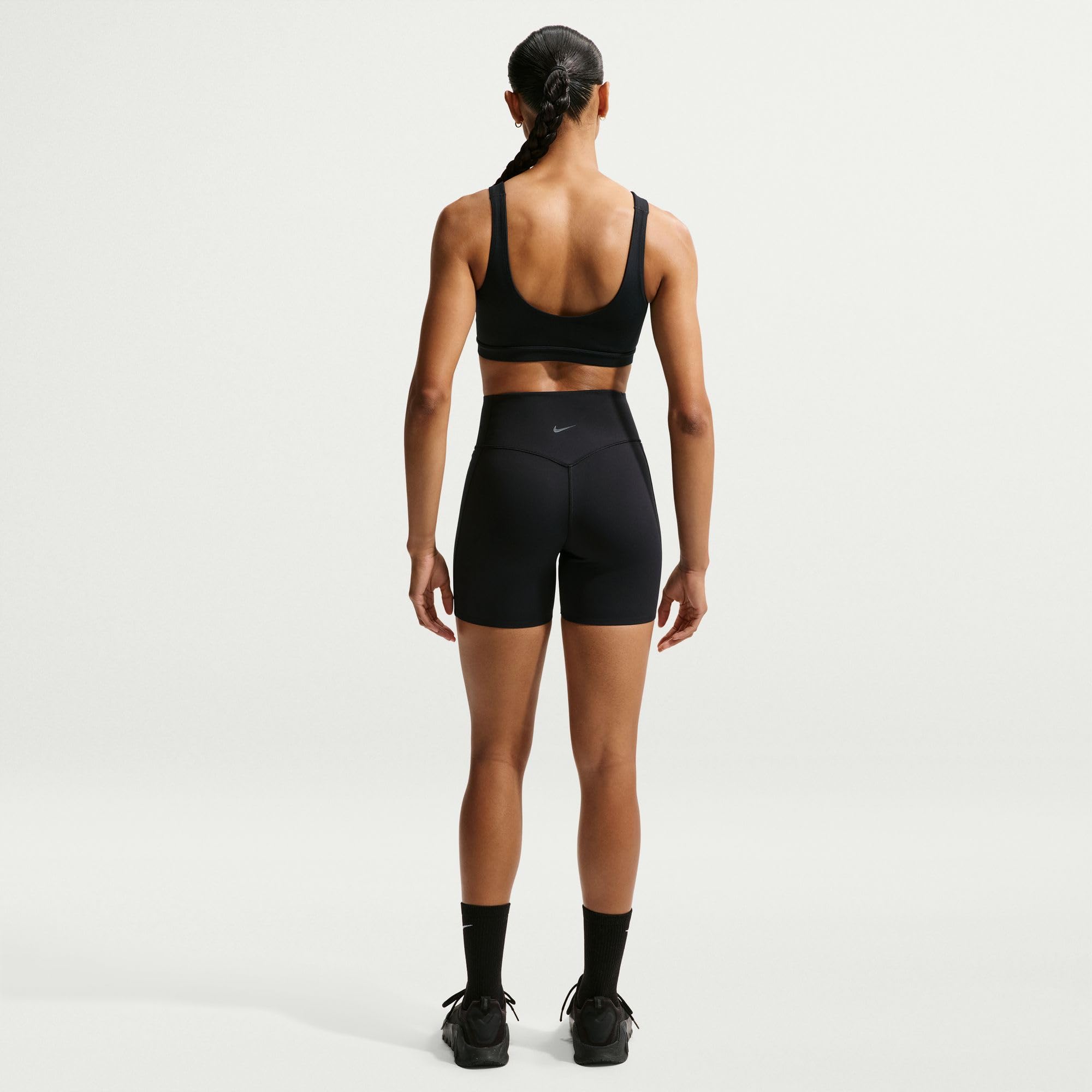 NIKE Nike Universa Bike Shorts Mit Taschen, Mittlerem Halt Und Hohem Bund Für Damen (Ca. 12,7 Cm) - Shorty Kobiety