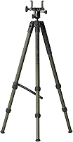 Vista 8 de BOG DeathGrip Aluminum Tripod with Durable Frame, Lightweight, Stable Design, Bubble Level, Adjustable Legs, Shooting Rest, and Hands-Free Operation