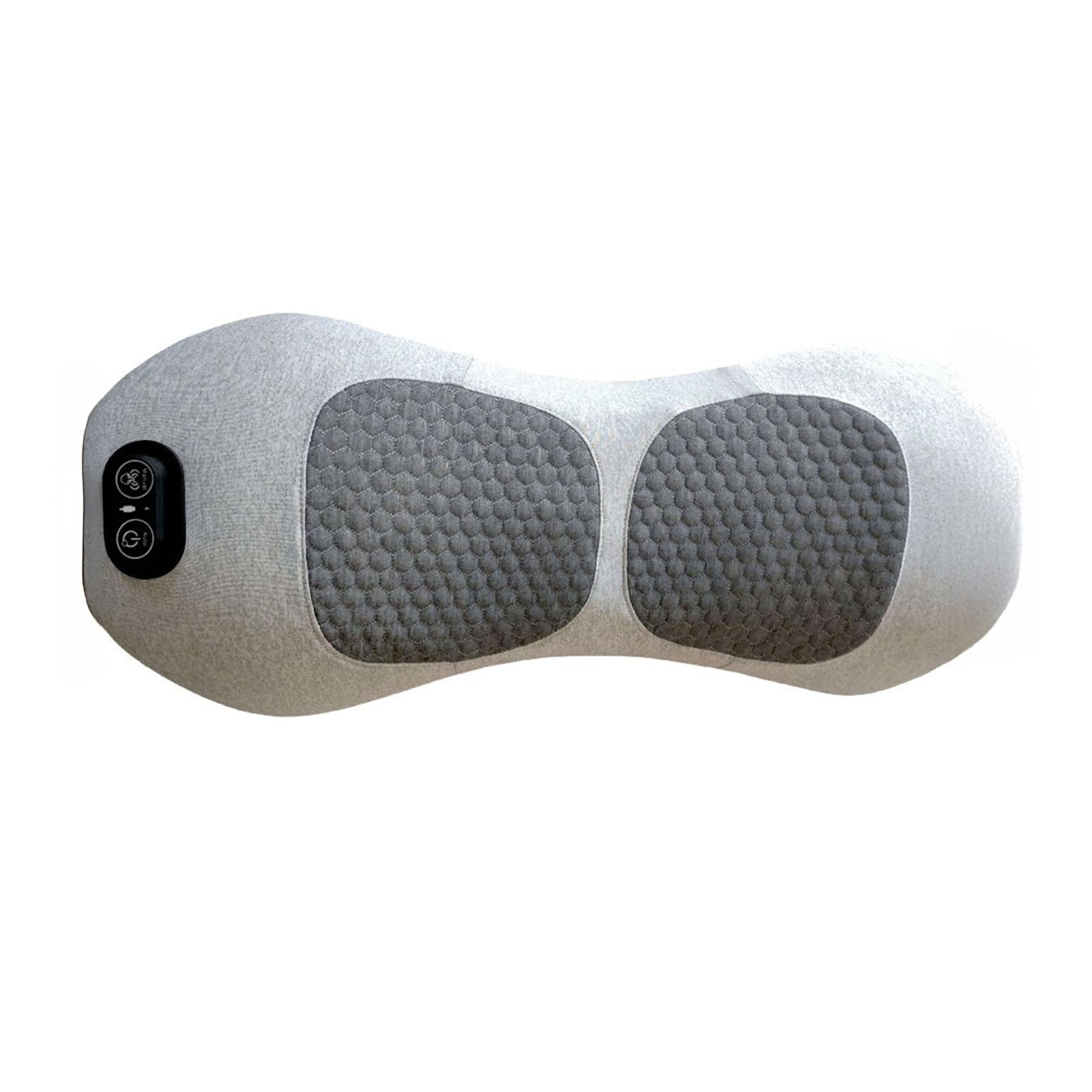 Curosleep Massagegerät Rücken, Massagekissen Mit Wärmefunktion (Hellgrau)