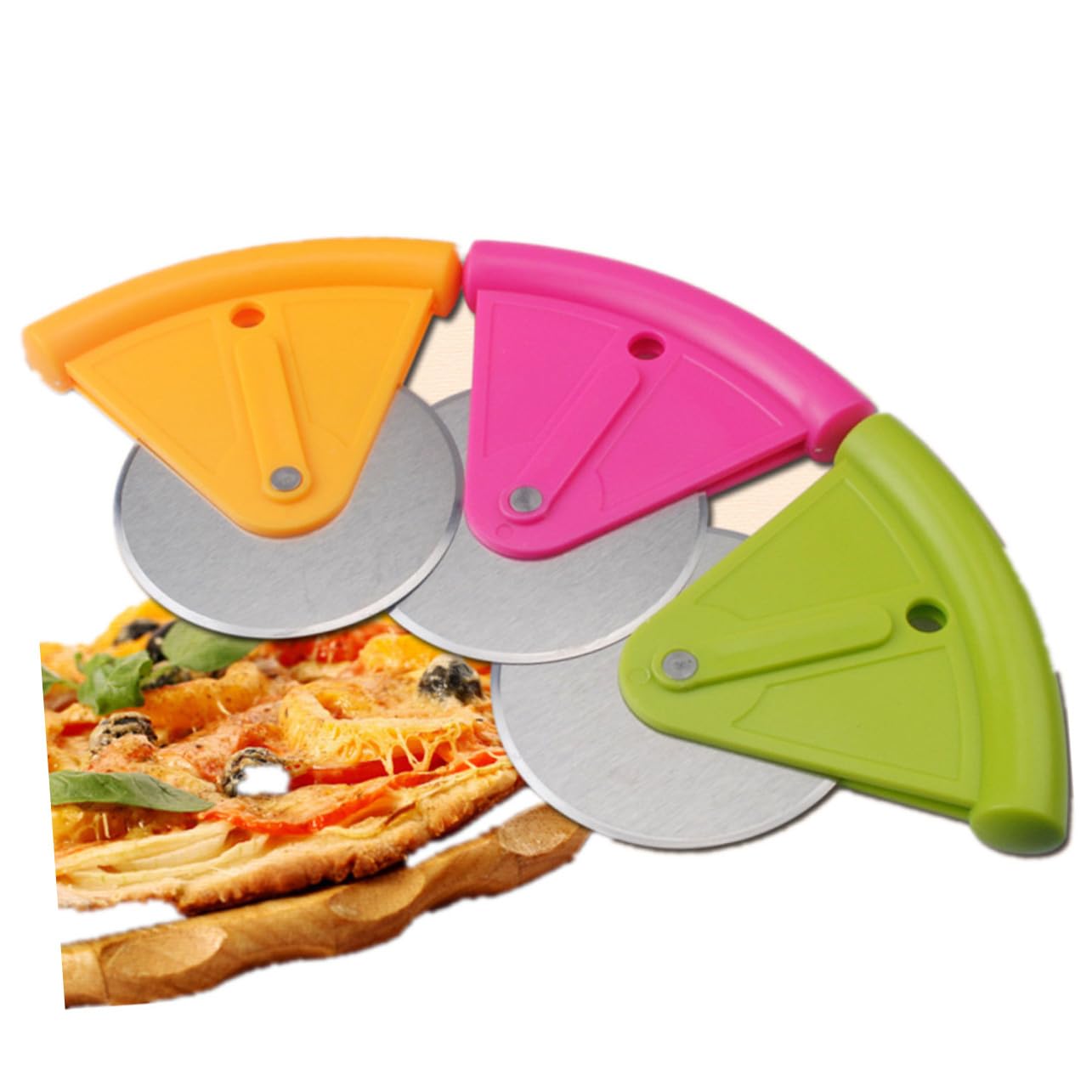 ABOOFAN Pizza Wheel Pizza Cutter Small Pizza Cutter Pizza Slicer Green