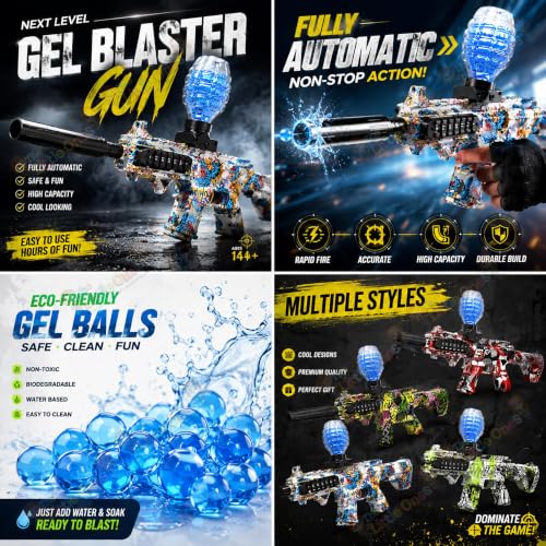 Image of The Little Ones Gel Blaster for Adults Age 15+ Years Above New Upgraded [Upgraded][PRO Ultra]