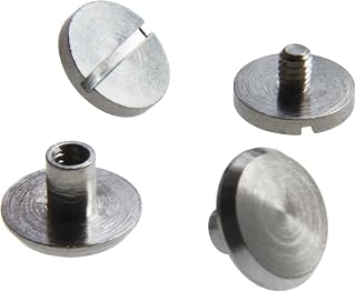 Watch Fixed Screw Compatible with IWC Big Pilot's Top Gun Watch Leather Band/Strap Repair Kit Part (Silver)
