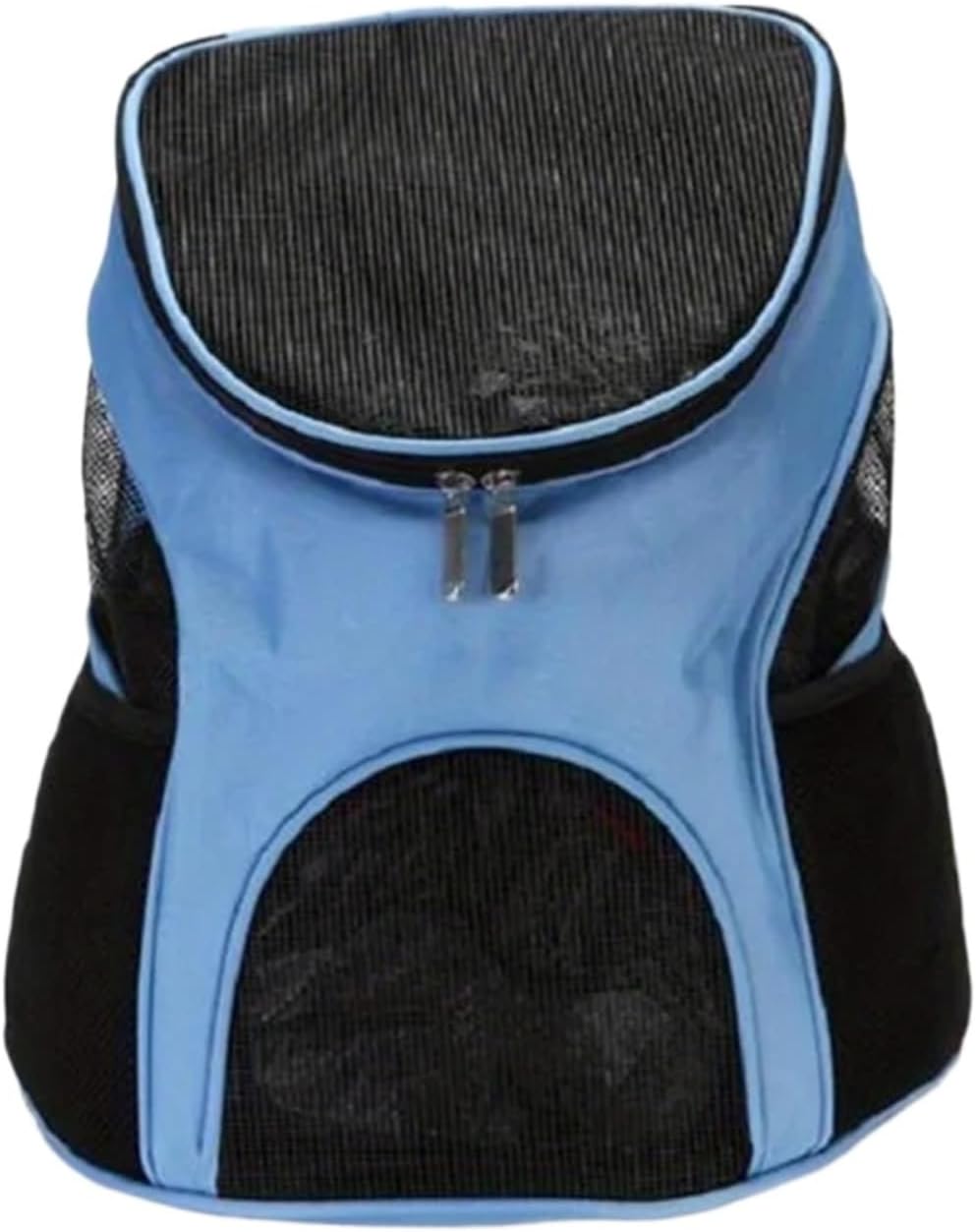 Foldable Breathable Large Capacity Pet Backpack, Outdoor Carrier for Cats Dogs Hiking Walking(Blue,Small)
