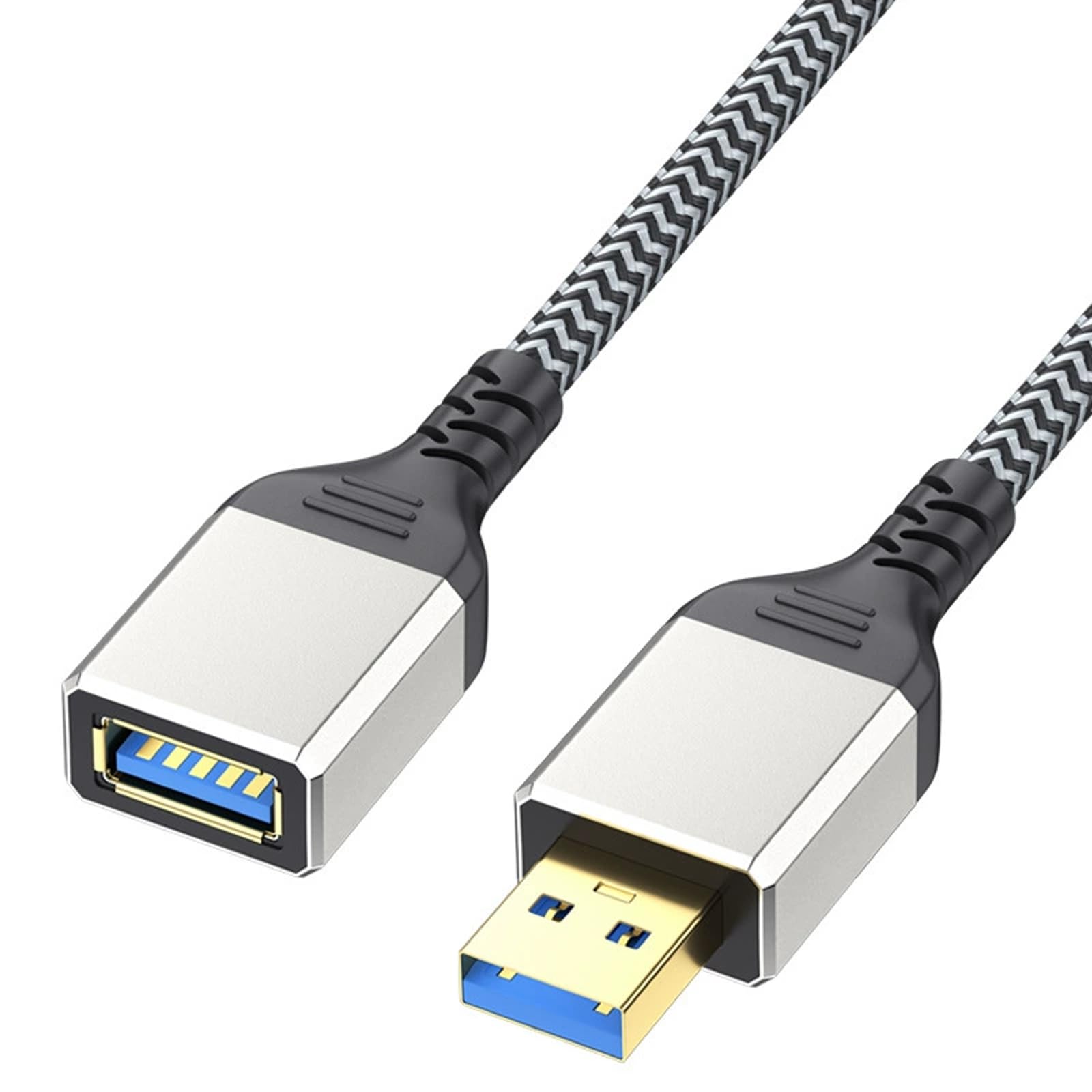 Amazon.co.jp: Akkerds USB3.0延長線 雄対雌アルミシェルusb 3.0データ