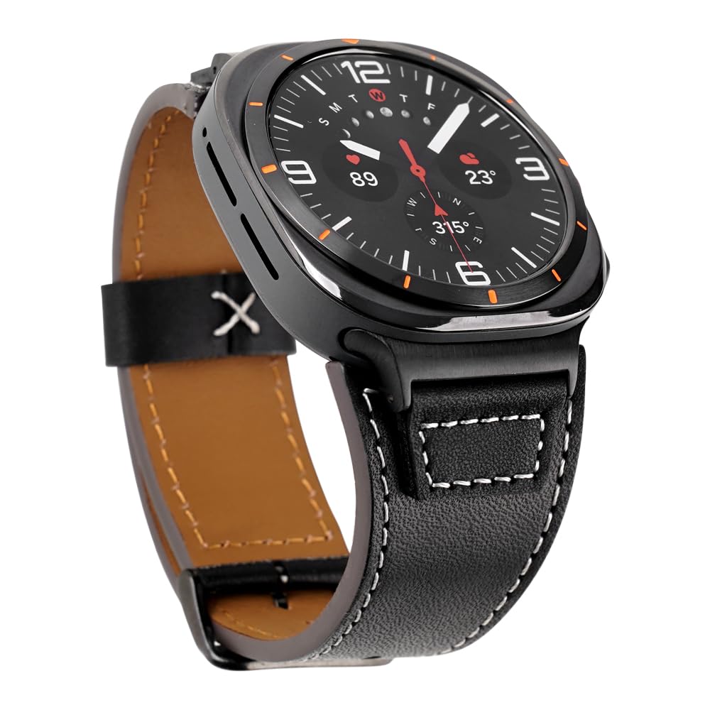 ★DESIGN SKIN★ Galaxy Banding Leather Strap Case Black Amazon.com: Leather Band Compatible with Samsung Galaxy