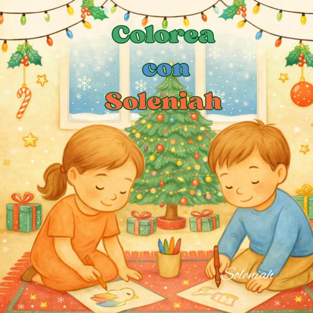 Colorea con Soloeniah: Edición navideña