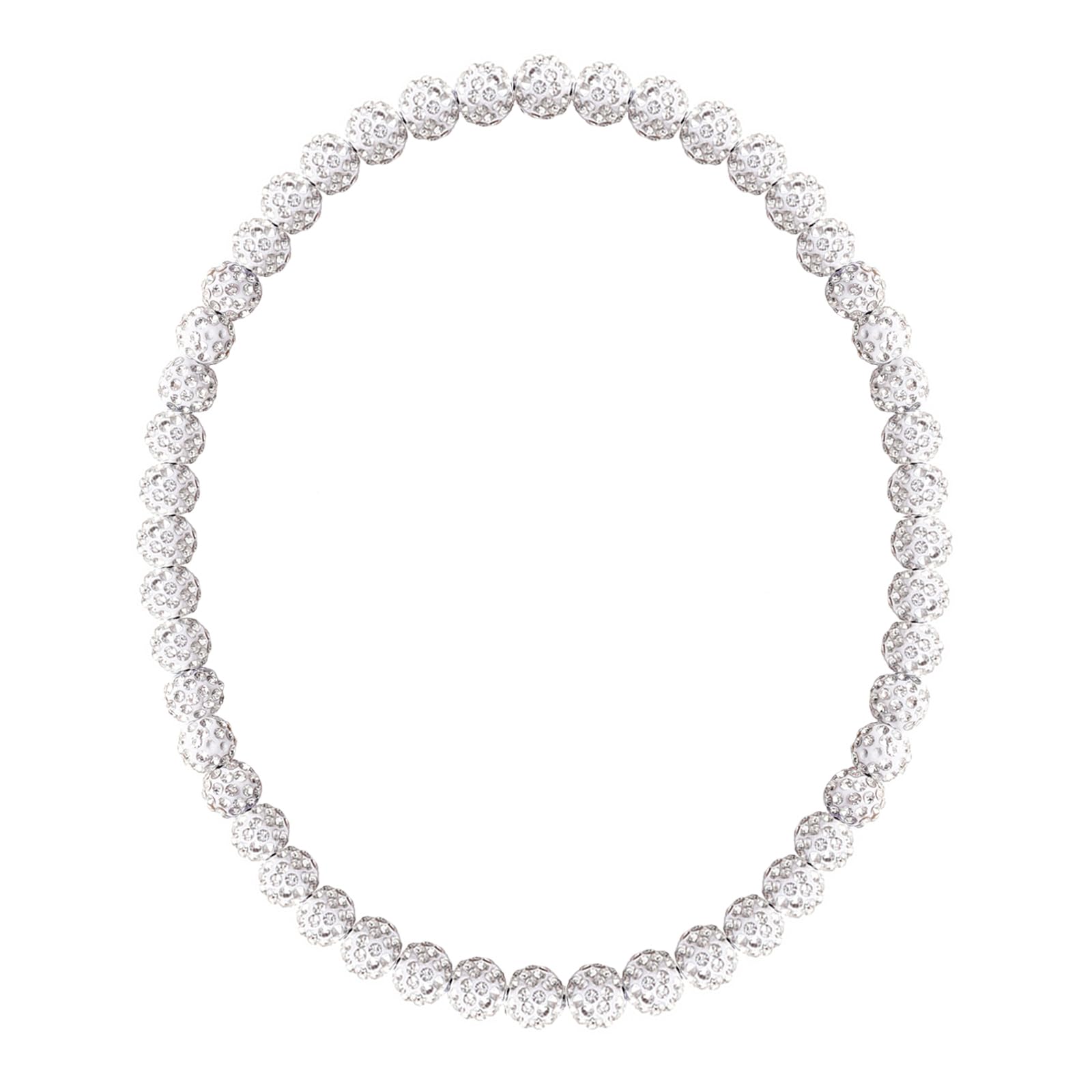 RIJXU Baseball Necklace 16in/19in/22in Baseball Bling Drip Necklaces Rhinestone Clay Beaded Chain Necklace for Men Cool Sports Jewelry for Players