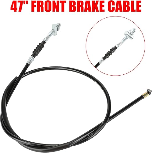 Miniatura 4 de GREHUA Línea de cable de freno de tambor delantero de 47 pulgadas para 70cc 90cc 110cc CT70 C70 XL70 CL70 SL70 Z50 C90 CT90 SL90 CL90 CL90 Mini