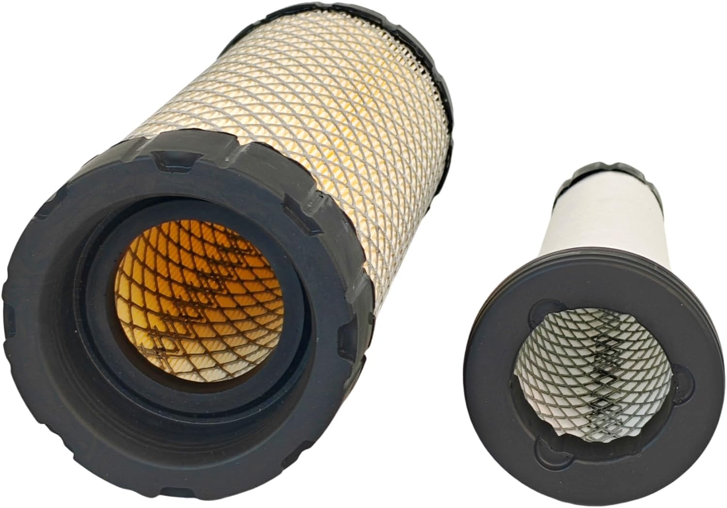 XYZIL Outer Inner Air Filter Kit 6690907 6690908 Compatible With Bobcat E32 E35 E85 S100 T110 Compact Excavator Track Skid Steer Loader Primary Secondary 7020361