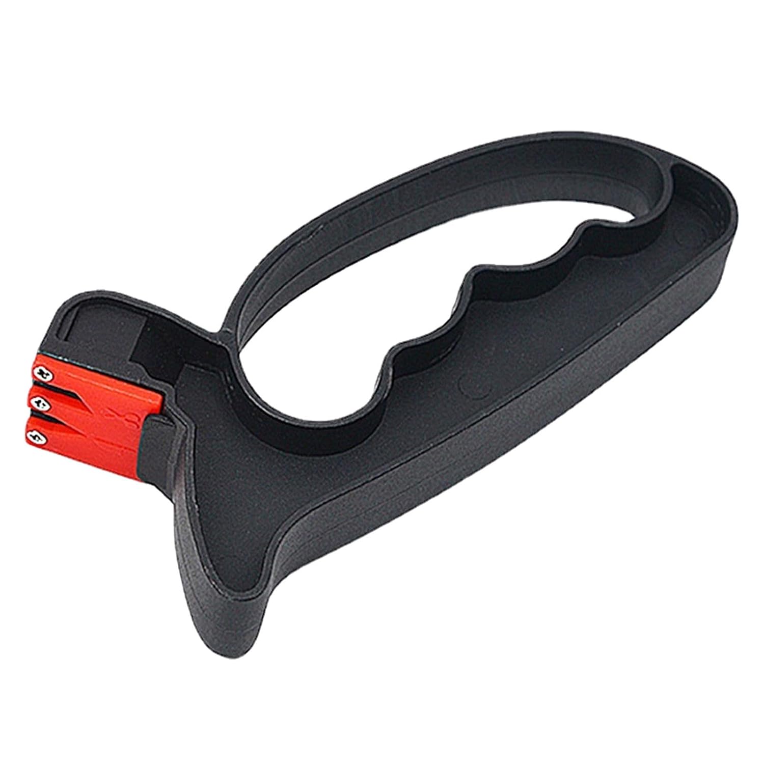 Kitchen Knife Sharpener Manual Adjustable Angle Ergonomic Handle Knife Sharpener Handheld Portable Durable Knife Sharpeners for Quick Sharpening