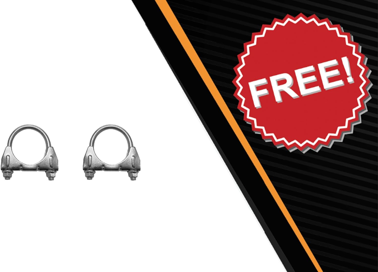 Exhaust Resonator Pipe Compatible for 2012-2016 Chevy Impala and Impala Limited 3.6L | Direct-Fit | Northeastern Exhaust | Include Clamps