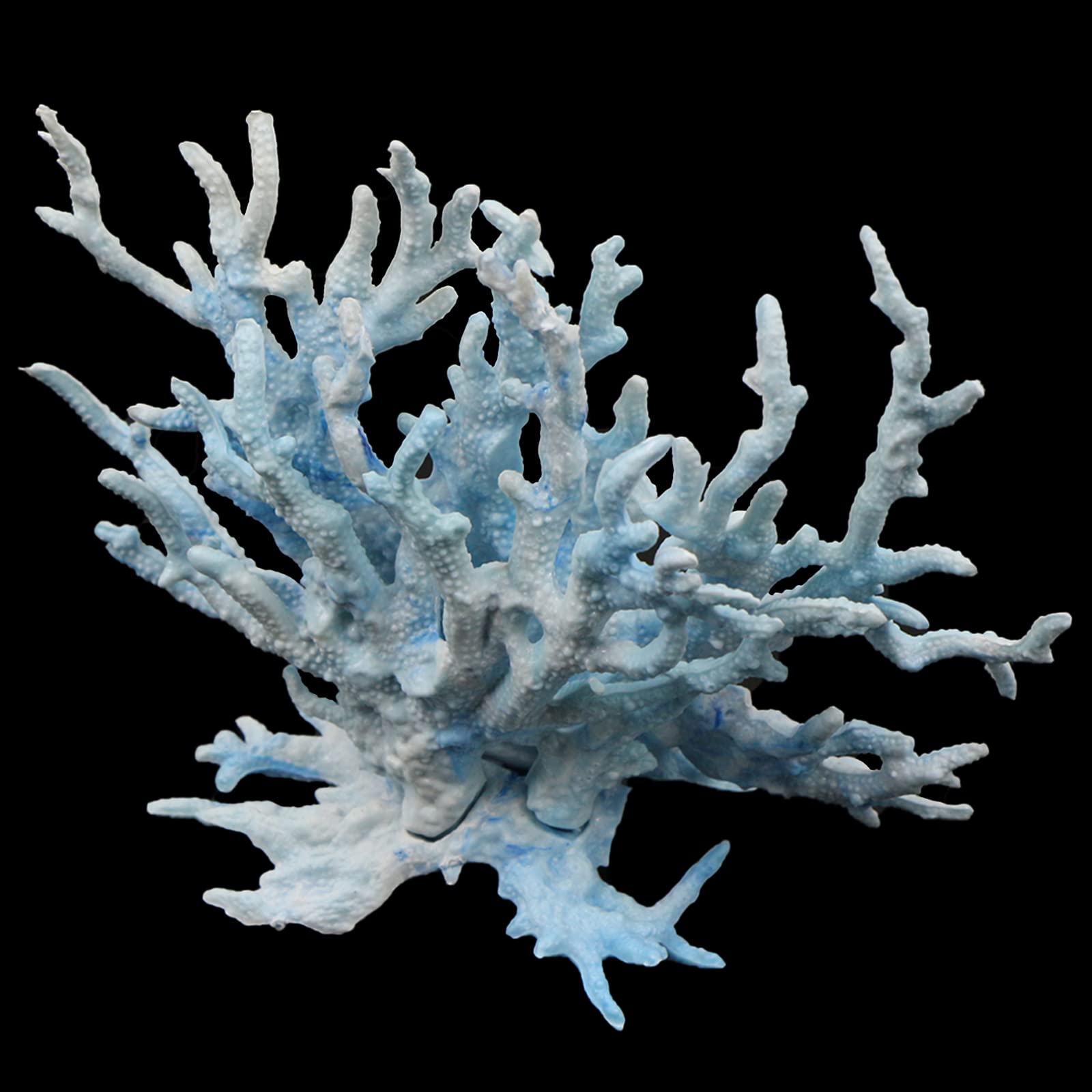 Jinminamz Acquario Piantine Artificiale Corallo Pesce Plastico Simulazione Albero Ornamenti Paesaggio Decorazione Micromodello Blu