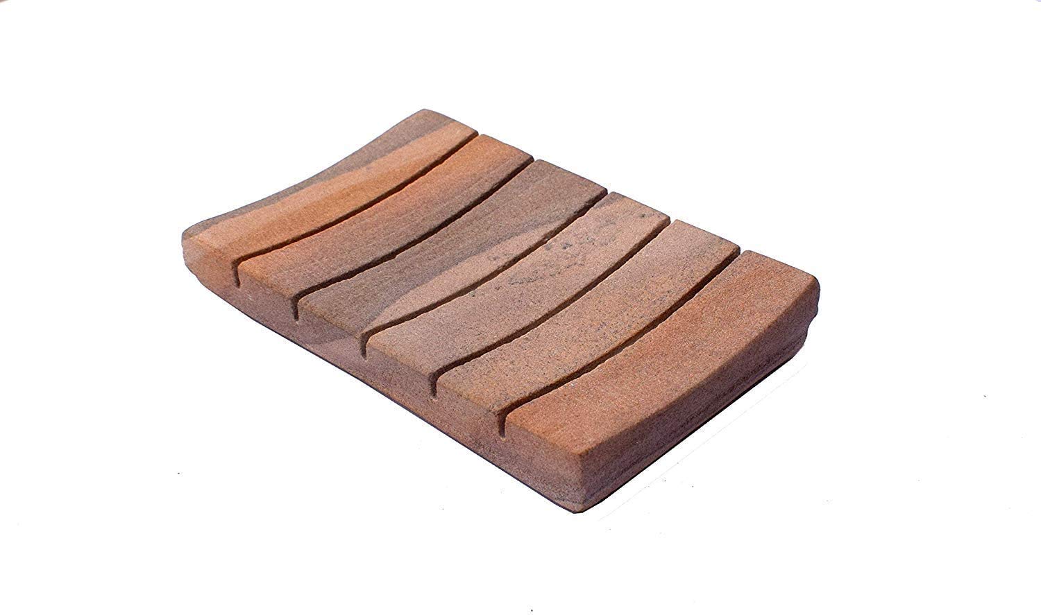 Stone Made - Jabonera Elegante de 5.4 x 3.5 Pulgadas, Accesorios de baño