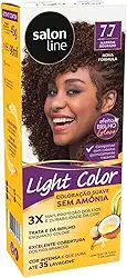 Light Color 7.7 Marrom Dourado Salon Line, Salon Line, Marrom