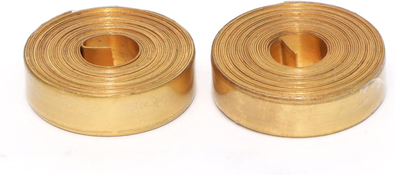TREEMAISON CORONATING Homes Vastu Brass Strip for Entrance/Toilet Correction (Brass Strip, 0.75 INCH, 7-8 FEET,Set-2)