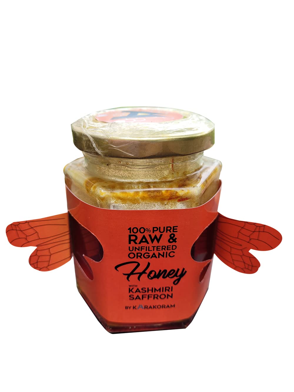 KARAKORAMKarakoram Infused with Whole Kashmiri Saffron Honey, 250gm (Pack of 2)