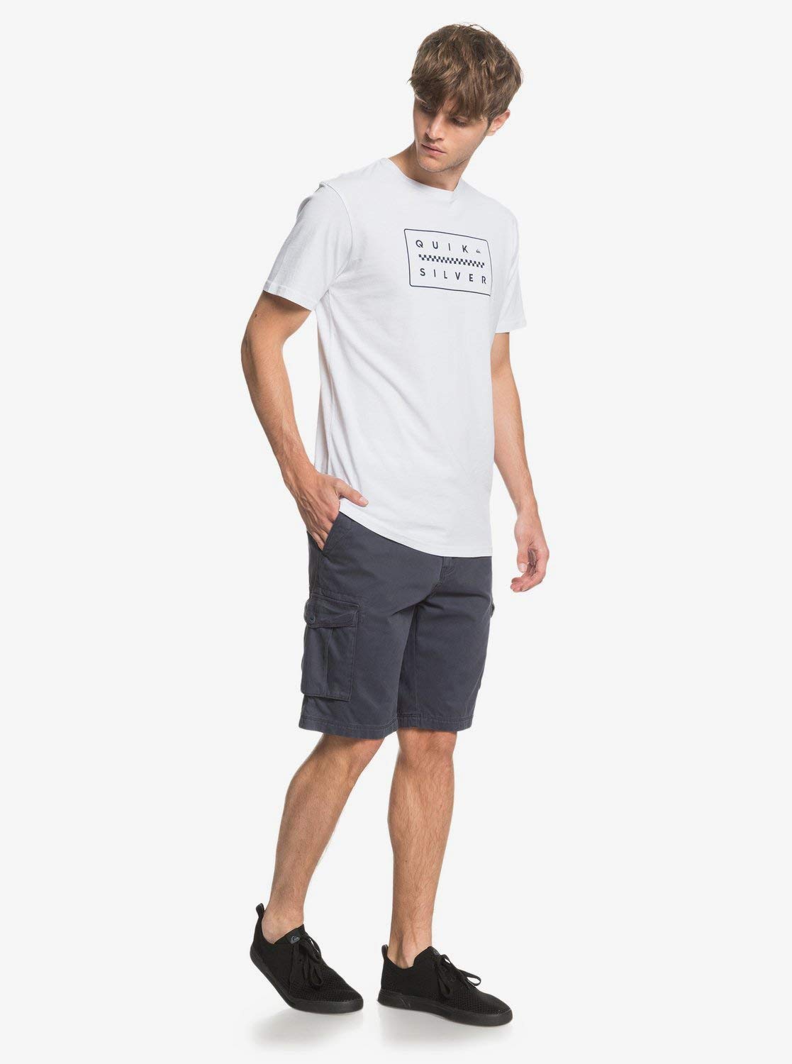 Quiksilver Mężczyźni Crucial Battle EQYWS03456 Szorty, Blue Nights, M (Rozmiar Producenta: 32)