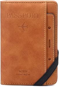 Pasaporte Funda Documentos Porta Pasaportes Viaje Con Rfid