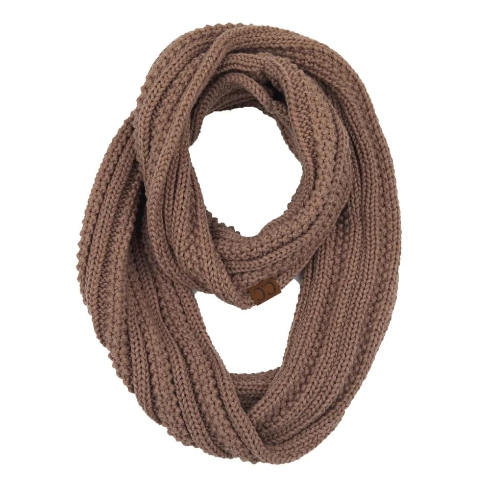 C.C Trendy Warm Chunky Soft Stretch Cable Knit Beanie Skully, Winter Mint, One Size — view 157