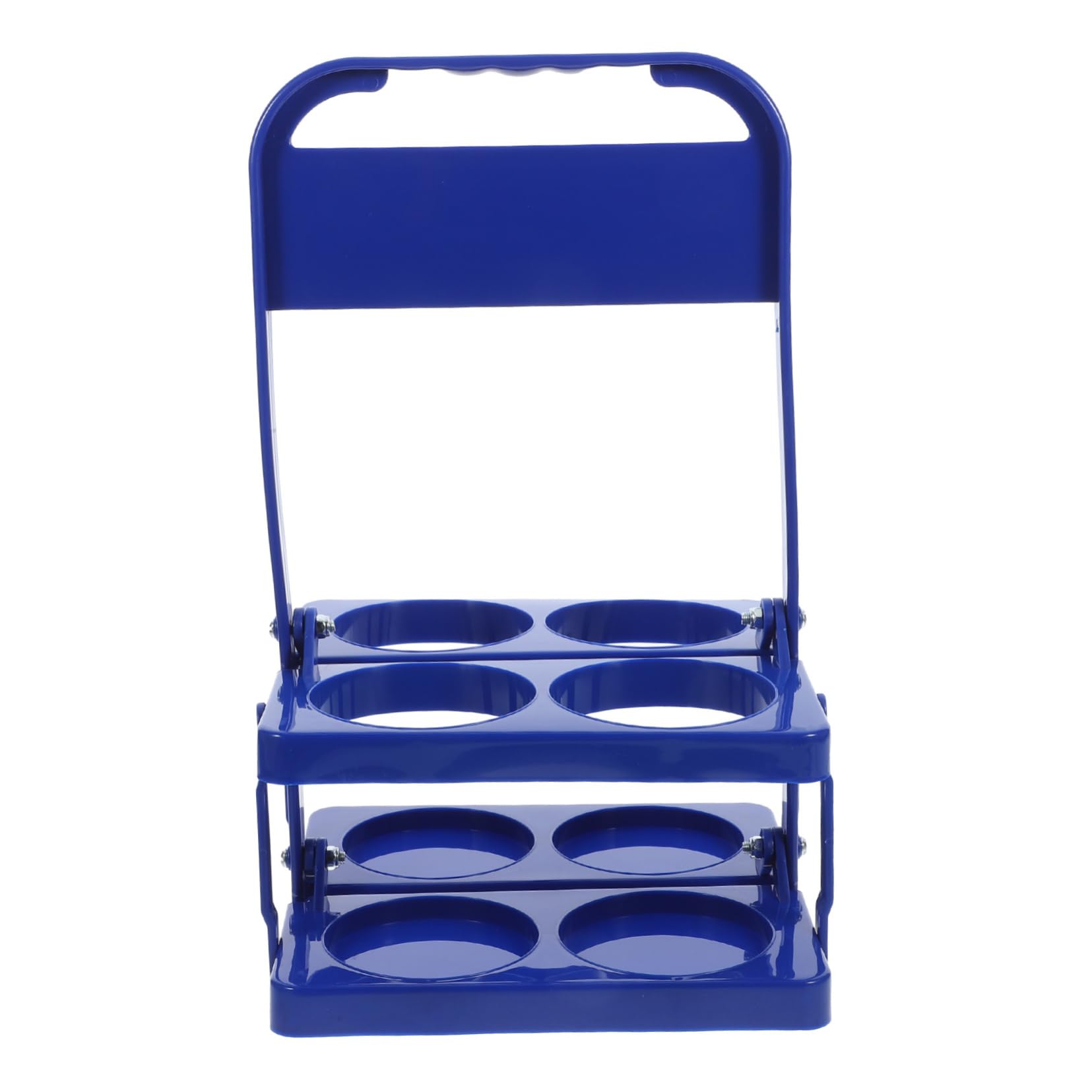 Cabilock Handheld Beer Bottle Carrier Portable Drink Rack for Wine Beer and Cocktails Compact Storage for Outdoor Parties and Gatherings Sturdy Design