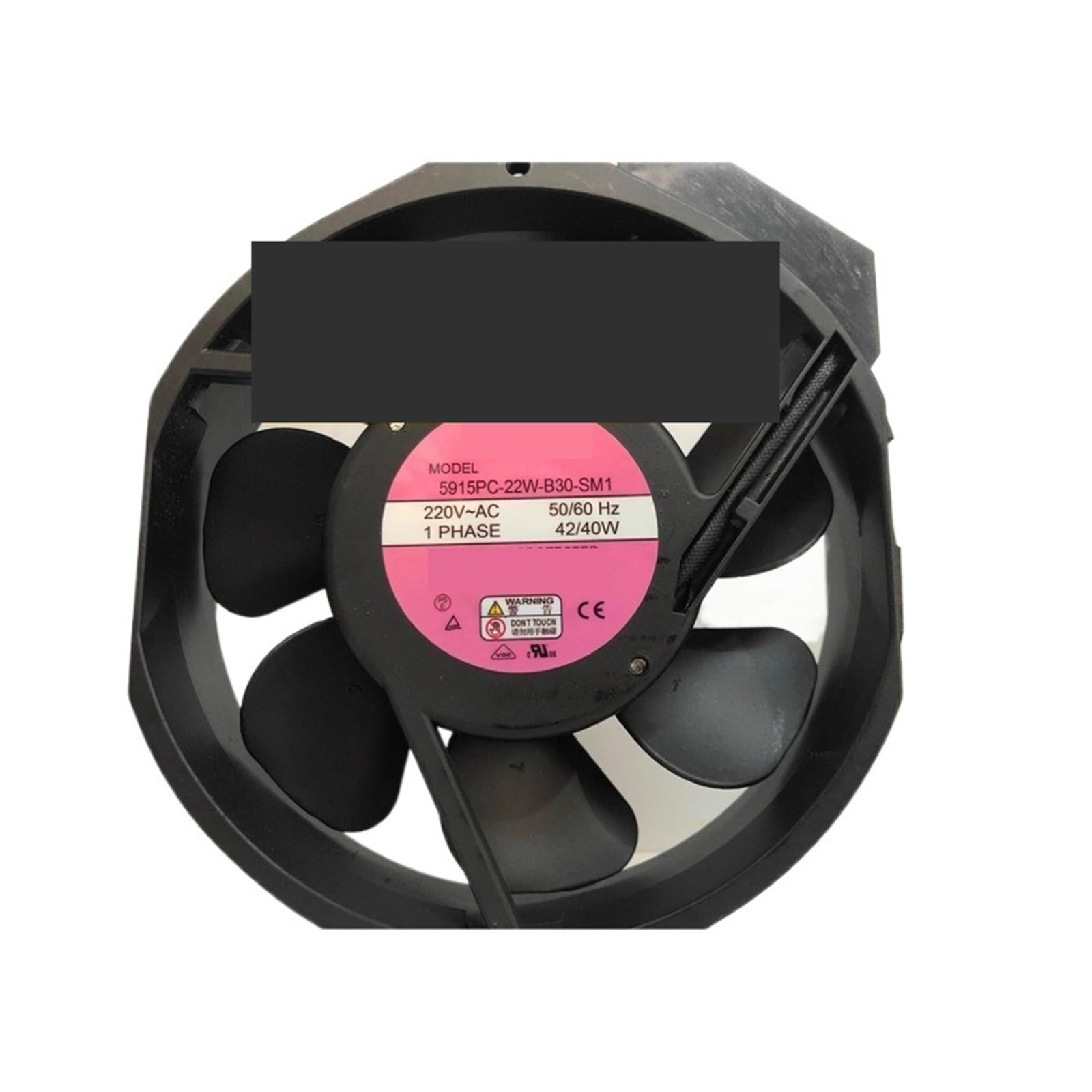 Ventilateur 5915PC-22W-B30-SM1 220V à forte dissipation thermique 172mm
