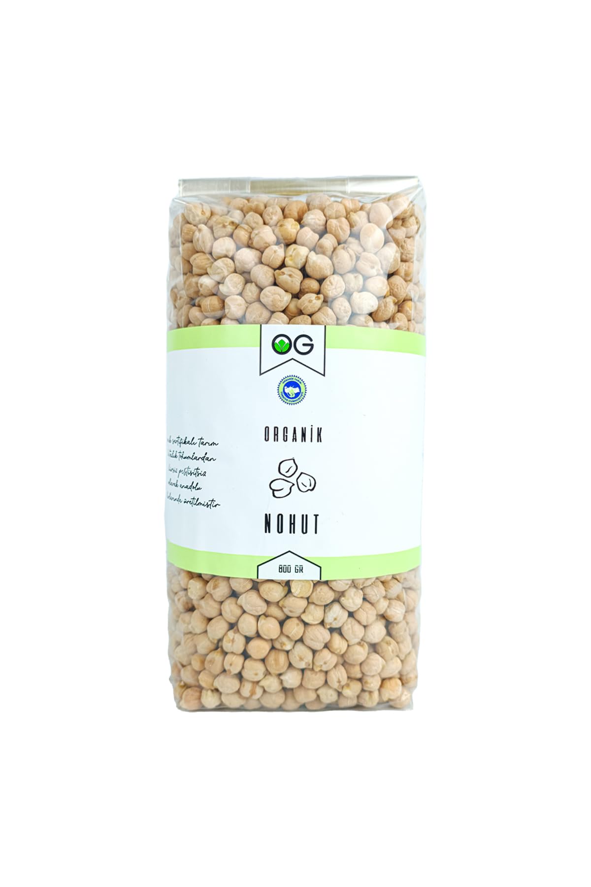 OG Organik Nohut 800 Gr