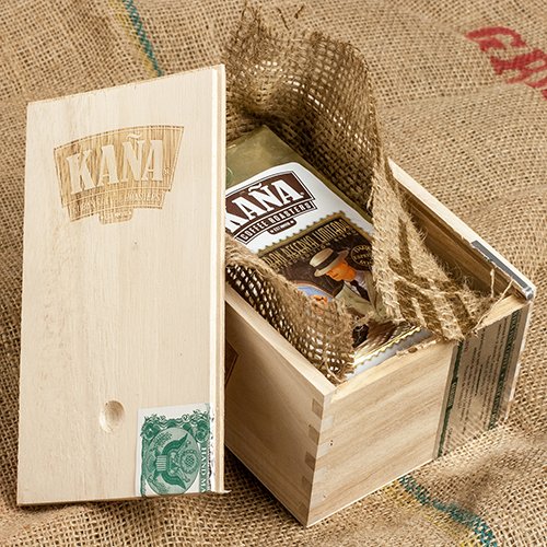 Kana Reserva Cuban-Style Coffee in Wooden Gift Box (12 ounce)