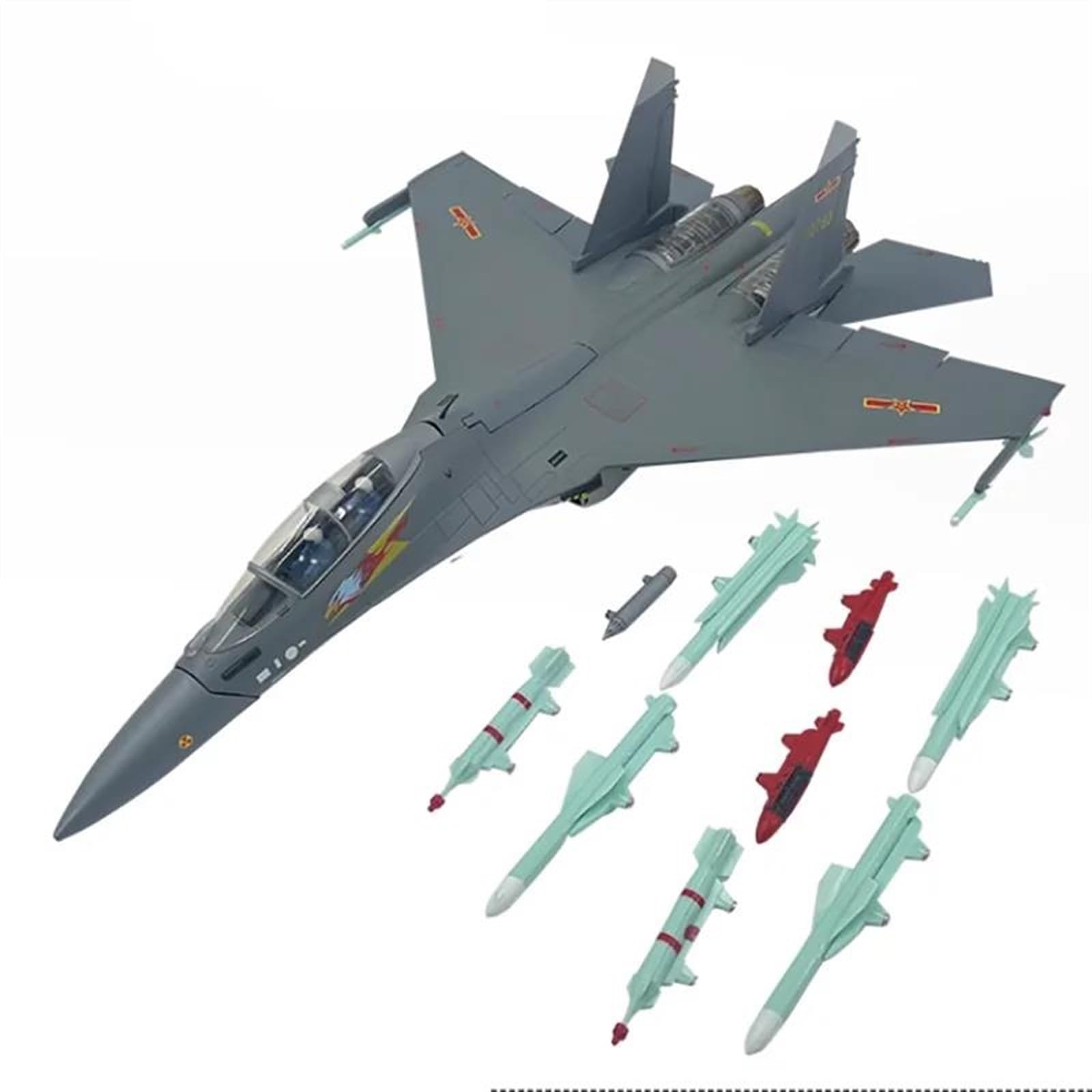 「世界の戦闘機」を購入しようと思われている方へ Amazon.co.jp: 航空機 1:48 スケール J-16 戦闘機静的完成品 J16