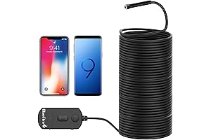 Upgraded Super Long 1080P Semi-Rigid Wireless Endoscope